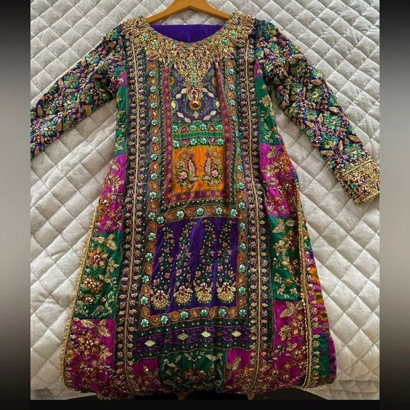 HARIS SHAKEEL PAKISTANI DESIGNER DRESS AUTHENTIC - Picture 11 of 13